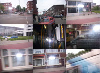 Deze foto's heb ik zelf gemaakt op weg naar oma